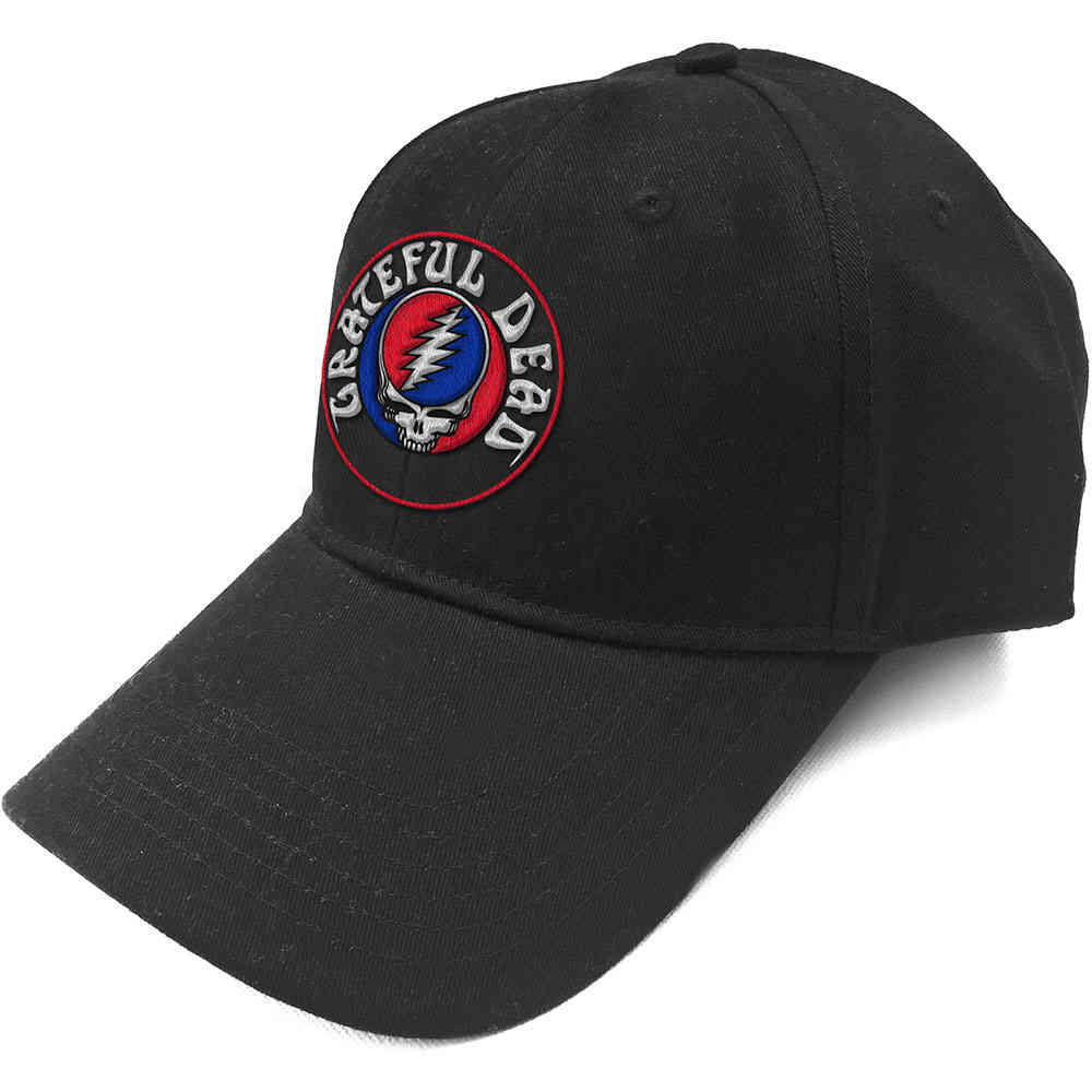 Grateful Dead - Steal Your Face Logo Casquette de baseball - Noir